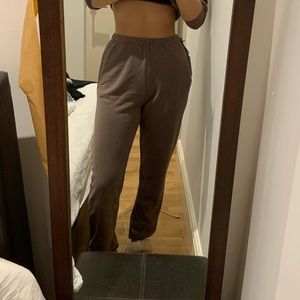 Taupe Aritzia Joggers (selling top separate)